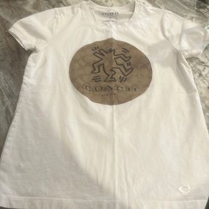 Coach x Keith Haring white t-shirt size xs, worn